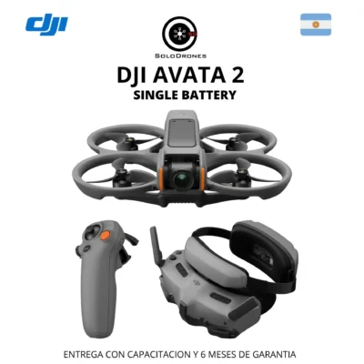 DJI Avata 2 Single con Motion Controller 3, batería y accesorios básicos incluidos