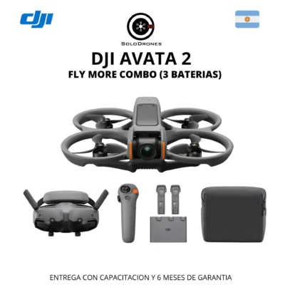 DJI Avata 2 Single con Motion Controller 3, baterías, estuche y accesorios incluidos
