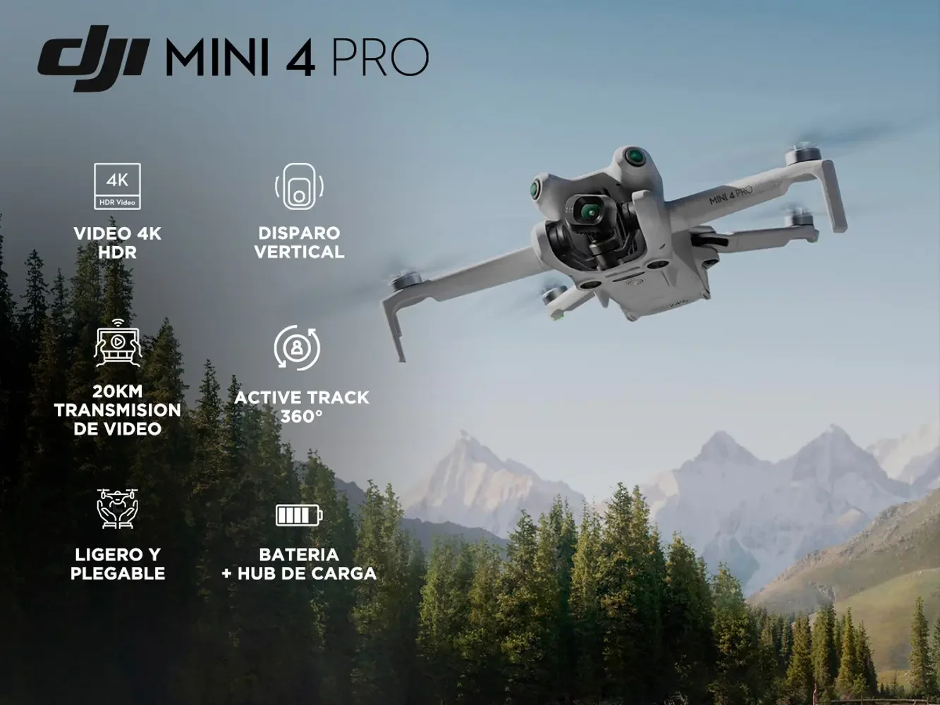 DJI Mini 4 Pro Fly More Combo - Imagen 2